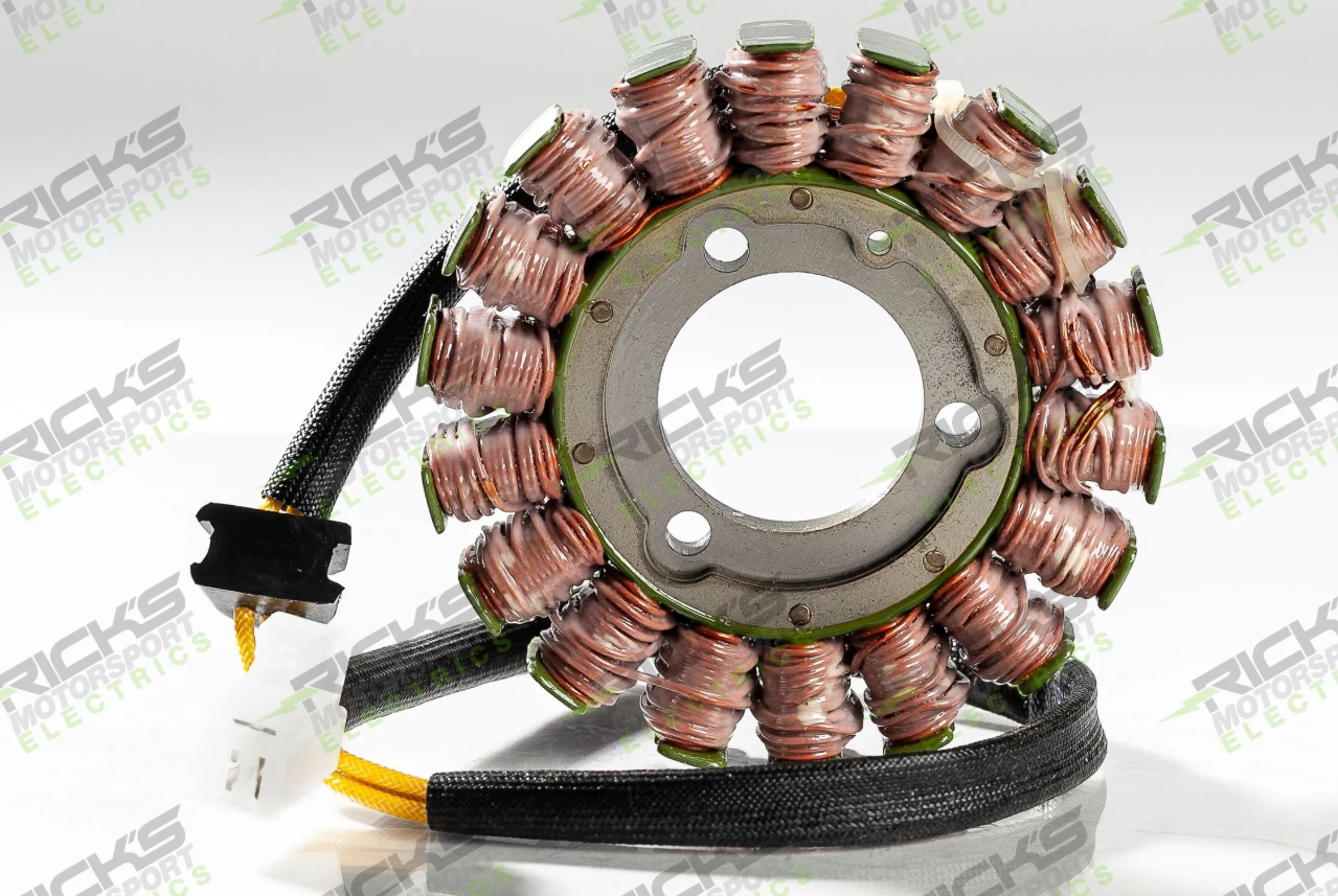 Rick's Motorsports Electrics Universal OEM Style Stator for Suzuki GSX-R750 '80-20, GSX-R600 '88-20 Rick's Motorsports Electrics Universal OEM Style Stator for Suzuki GSX-R750 '80-20, GSX-R600 '88-20